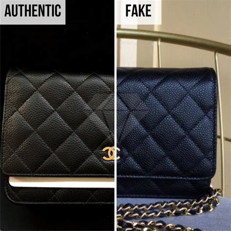 fake chanel woc vs real